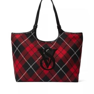 Victoria Secret Plaid Tote Bag - $50 - SOLD OUT